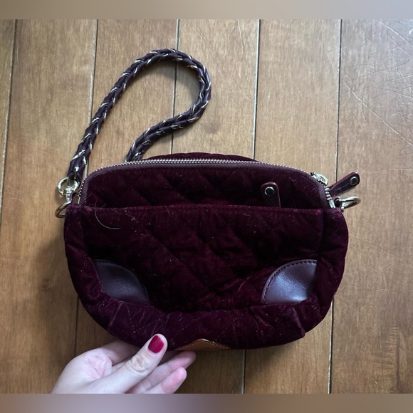 MZ Wallace Velvet Leather HandBag in Velvet - Picture 8 of 10